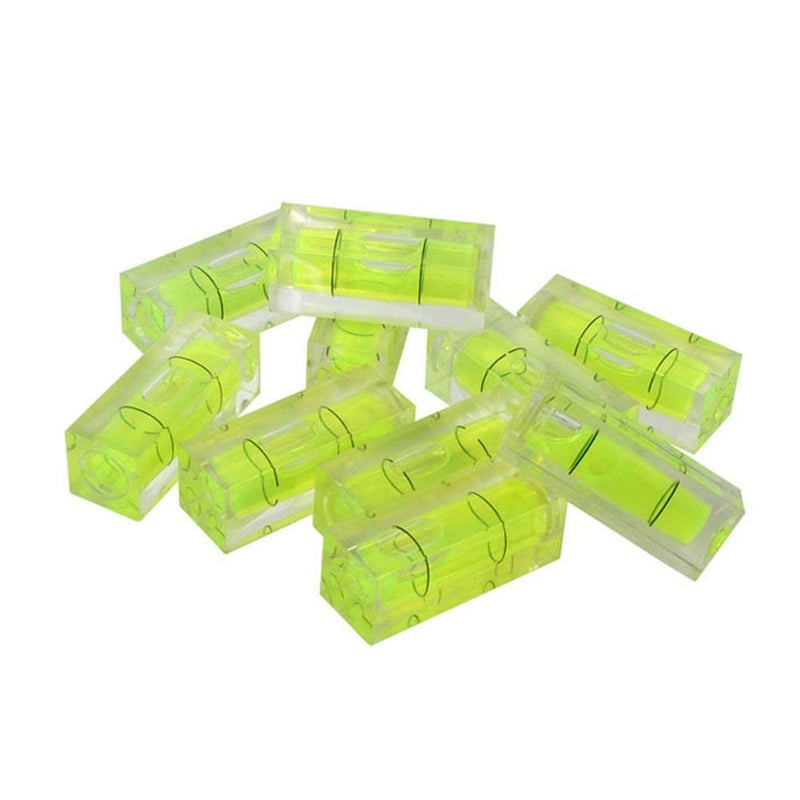 YOTOM 11pcs Mini Level Picture Hanging Spirit Bubble Level  10x10x29mm Square Level Mark Measuring Tools - Image 3